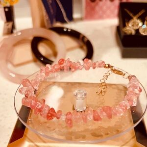 Rose Quartz Bracelet NWOT